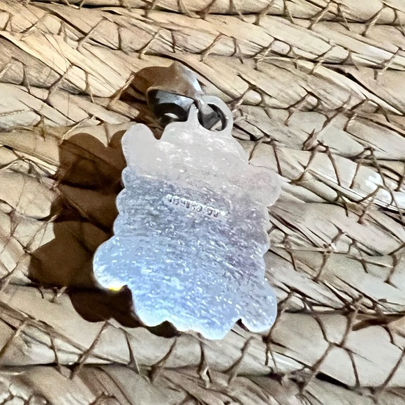 Sterling silver black onyx pendant - Picture 4 of 5